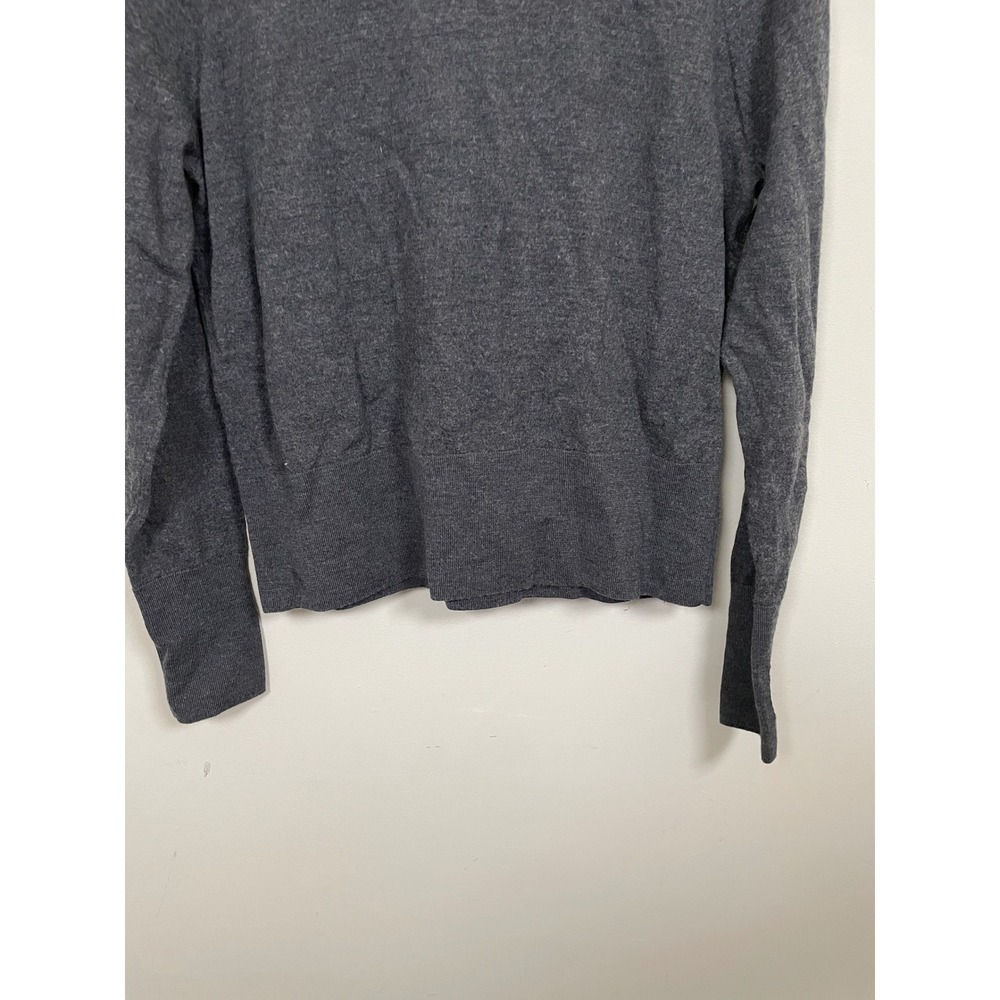 Cos Wool Hooded Sweater and Wide Leg Pants Matching Set in Gray Size Medium - Picture 12 of 15